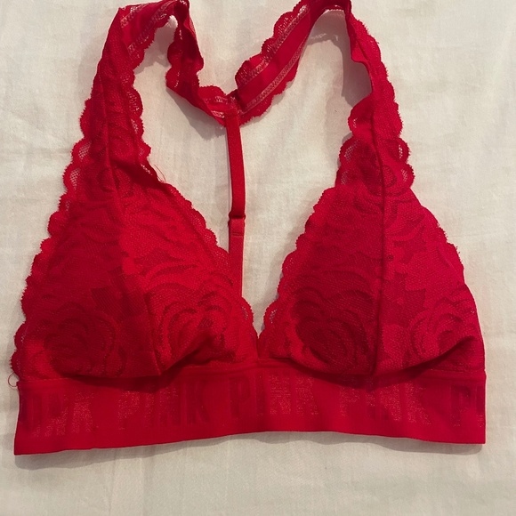 PINK red bralette size small - Picture 1 of 5
